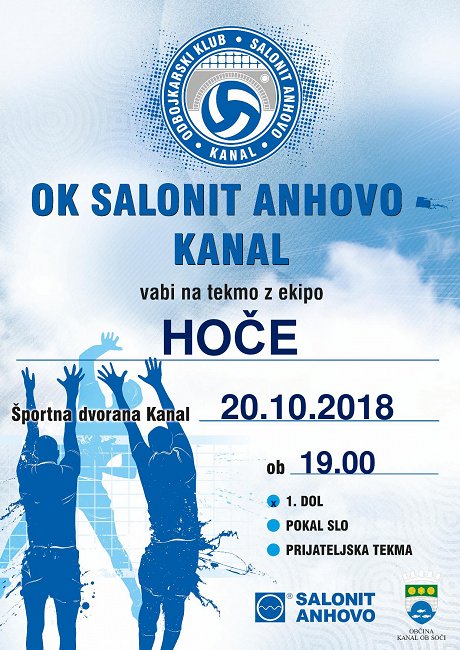 Salonit Anhovo vs. Hoče 20.10.2018