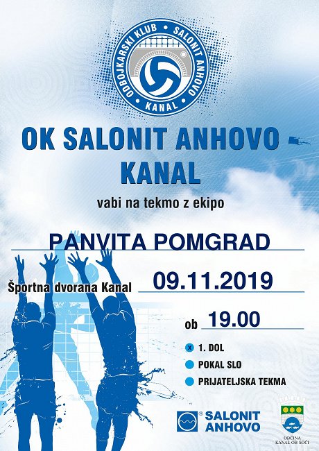 Salonit Anhovo vs. Panvita Pomgrad 09.11.2019
