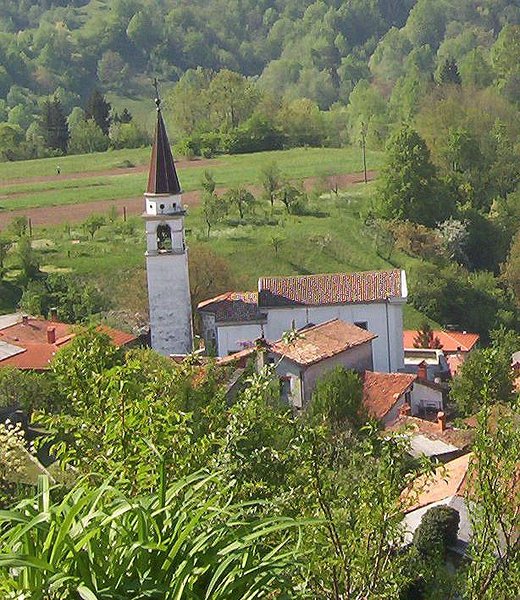 Cerkev Svetega Martina - Avče