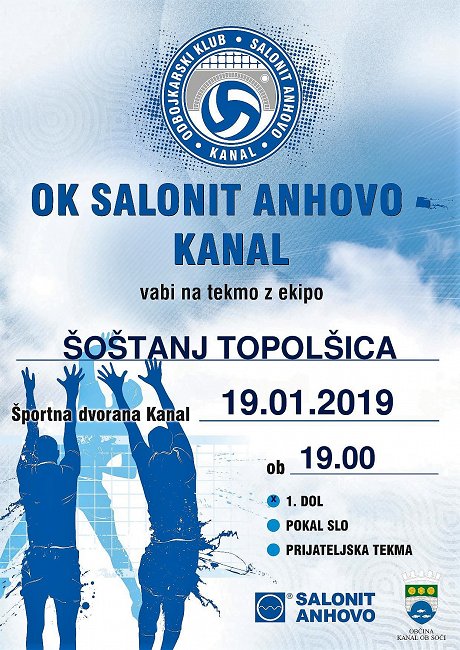 Salonit Anhovo vs  Šoštanj Topolšica 19 01 2019