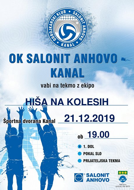 Salonit Anhovo vs. Hiša na kolesih 21.12.2019