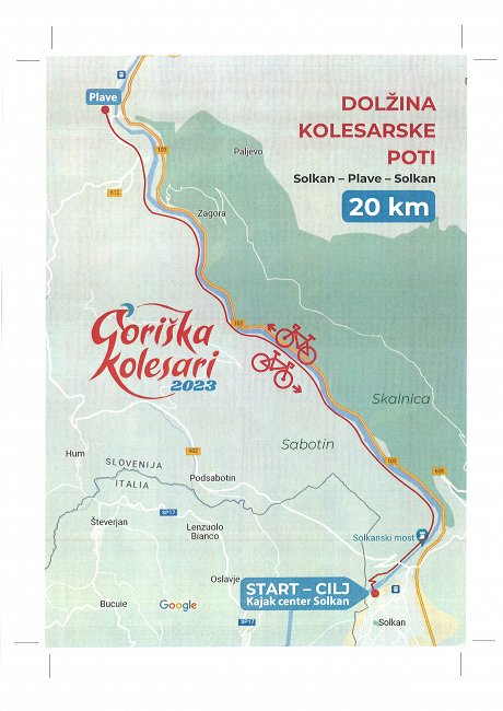 Goriška kolesari trasa